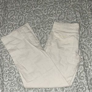 White Linen Pants